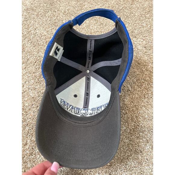 Air Force Falcons hat cap dark gray royal blue embroidered adjustable - Picture 4 of 4